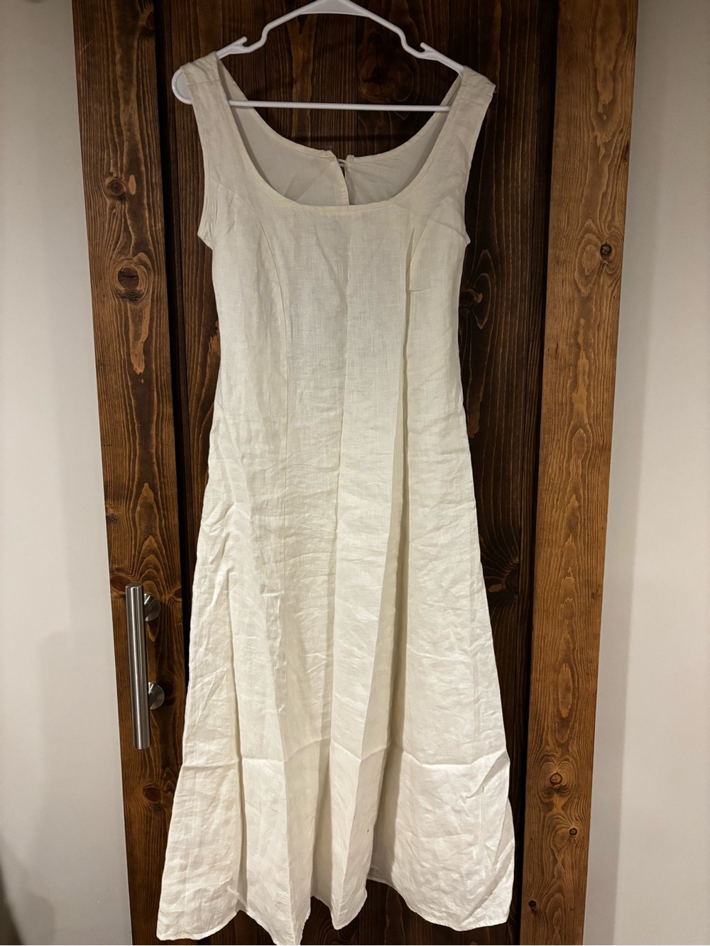 Poetry 100% Linen Maxi Dress Size 12